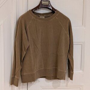 Mill Valley Cotton Brown Vintage Brown Sweatshirt Long Sleeves Size M